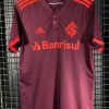 Camisa Internacional Adidas 2021 terceiro uniforme vinho