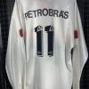 Camisa Flamengo Umbro 1995 Romário centenário branca mangas longas - Image 2