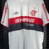 Camisa Flamengo Olympikus 2009 branca Léo Moura