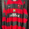 Camisa Flamengo Nike 2001 Rubro-negra mangas longas