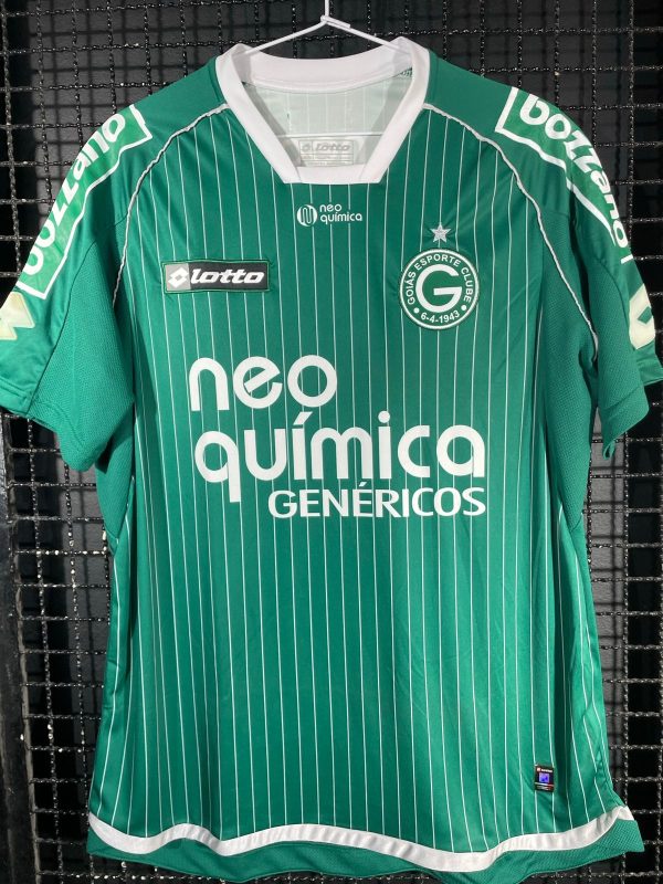 Camisa Goiás Lotto 2010 Final Sul-americana Wendel Santos