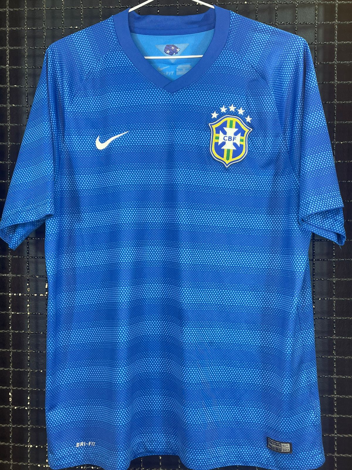 Camisa Brasil Nike 2014 azul – Memorias do Esporte