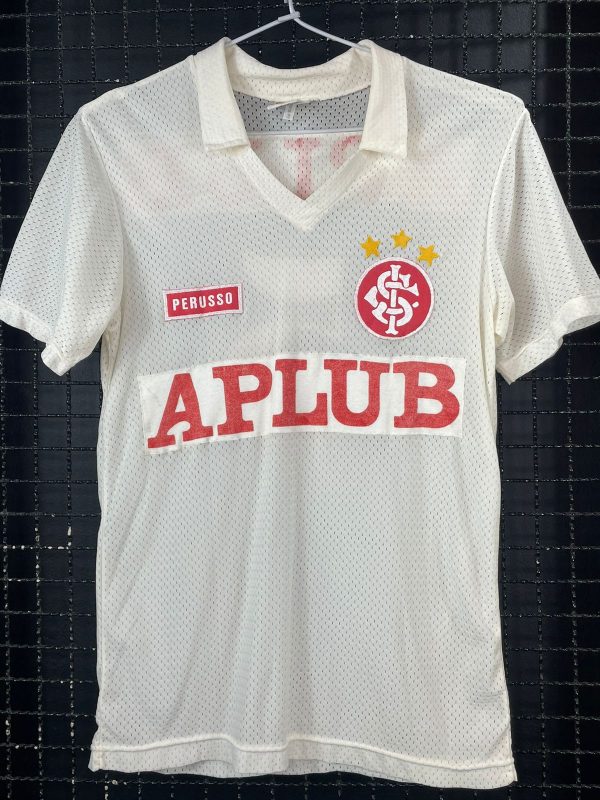 Camisa Internacional Perusso 1987 Final Copa União branca
