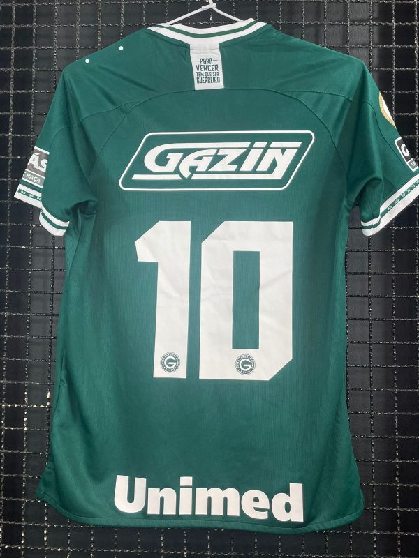 Camisa Goiás Green 2022 Brasileirão Policiais contra o câncer infantil - Imagem 2