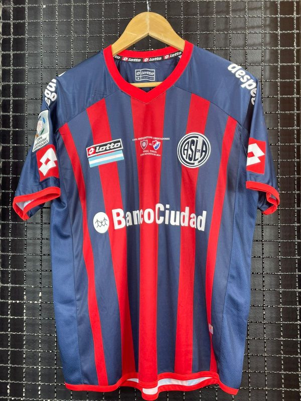 Camisa San Lorenzo Lotto 2014 Final Libertadores da América Romagnoli