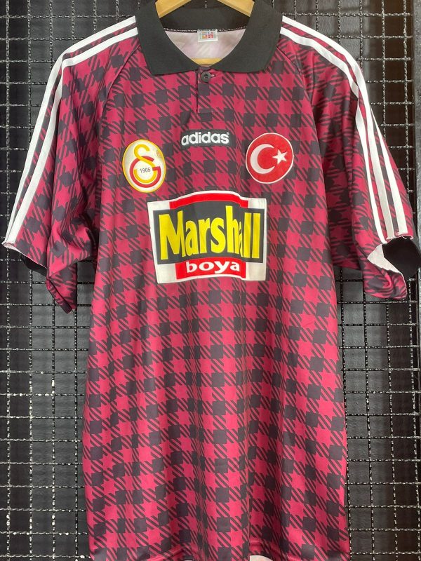 Camisa Galatasaray Adidas 1999 goleiro Taffarel mangas longas