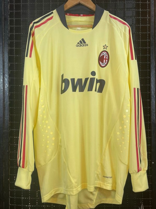 Camisa Milan Adidas 2008 goleiro Dida mangas longas