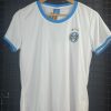 Camisa Grêmio branca passeio feminina licenciada