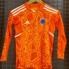 Camisa Cruzeiro Adidas 2022 infantil goleiro mangas longas