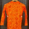 Camisa Cruzeiro Adidas 2022 infantil goleiro mangas longas - Imagem 2