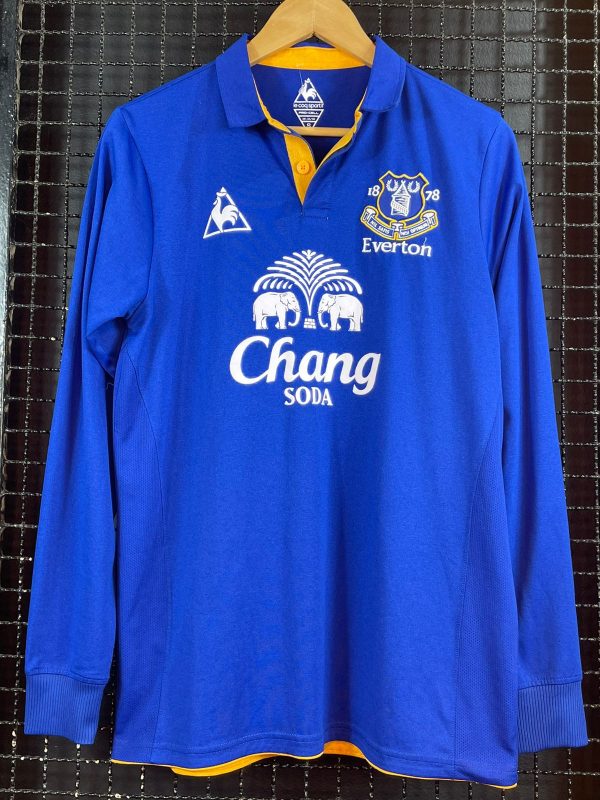 Camisa Everton – ING Le Coq Sportif 2011 mangas longas