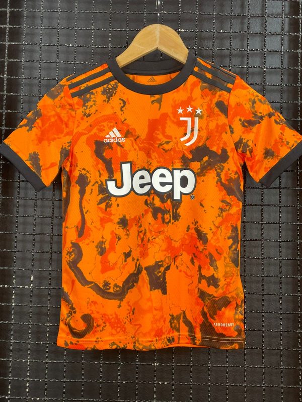 Camisa Juventus Adidas 2020 infantil laranja