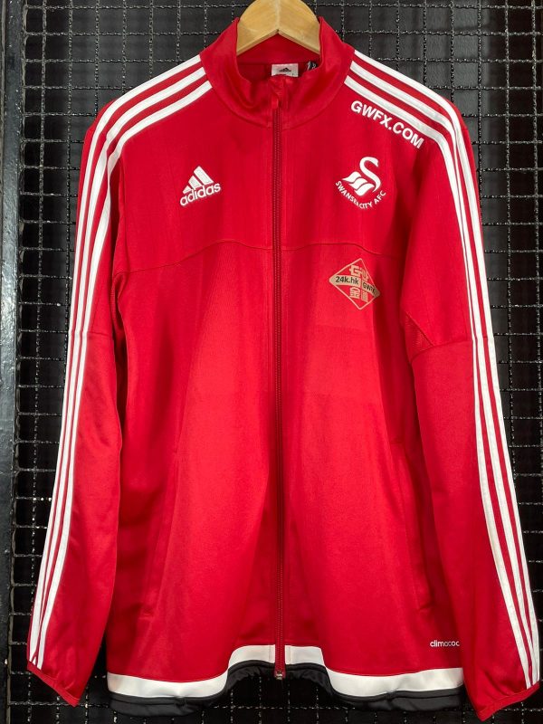 Jaqueta Swansea Adidas 2014 vermelha