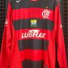 Camisa Flamengo Nike 2006 rubro-negra mangas longas