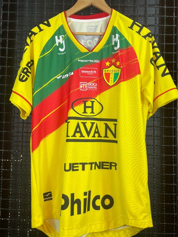 Camisa Brusque – SC Finta 2022 amarela