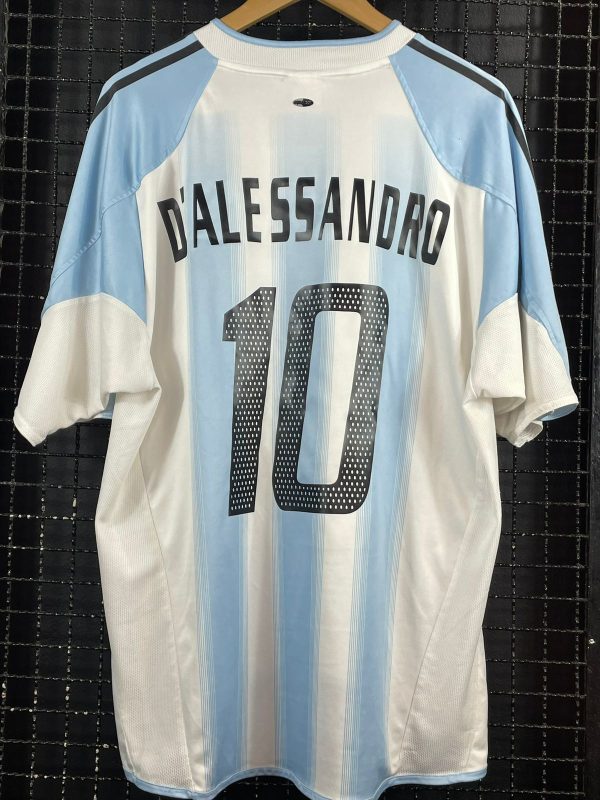 Camisa Argentina Adidas 2004 Copa América Dalessandro - Imagem 2