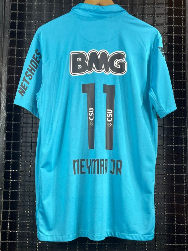 Camisa Santos Nike 2012 azul Neymar centenário - Image 2
