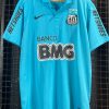 Camisa Santos Nike 2012 azul Neymar centenário