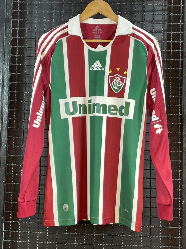 Camisa Fluminense Adidas 2010 Thiago Neves mangas longas