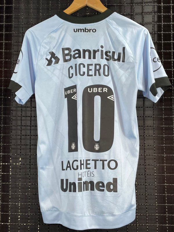 Camisa Grêmio Umbro 2018 Cícero Gaúchão 2019 celeste - Imagem 2