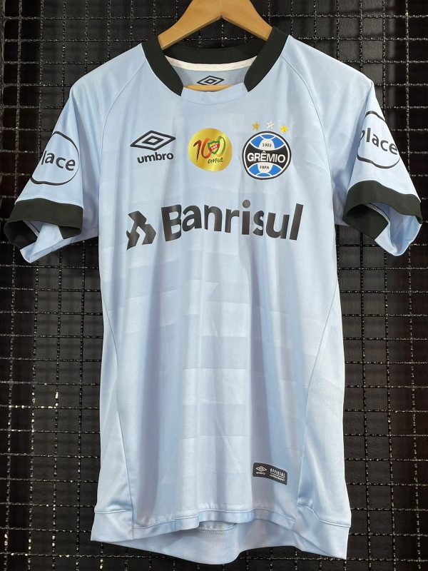 Camisa Grêmio Umbro 2018 Cícero Gaúchão 2019 celeste