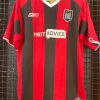 Camisa Manchester City Reebok 2003 listrada