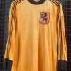 Camisa Holanda Adidas 1980 mangas longas