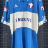 Camisa Palmeiras Adidas 2009 azul Savoia