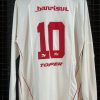 Camisa Internacional Topper 2003 branca mangas longas - Image 2
