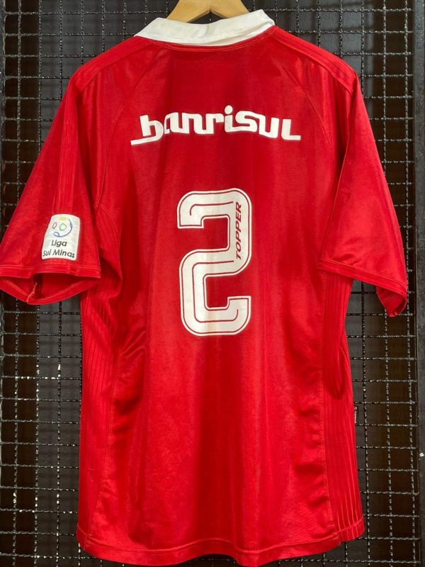 Camisa Internacional Topper 2002 Liga Sul-Minas vermelha - Imagem 2