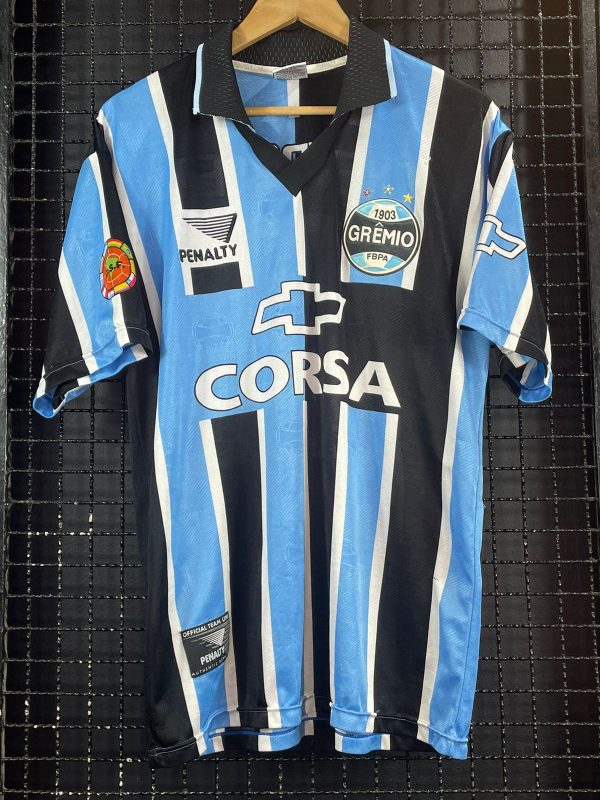 Camisa Grêmio Penalty 1998 tricolor
