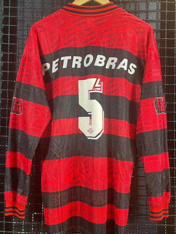 Camisa Flamengo Umbro Mangas Longas 1996 - Imagem 2