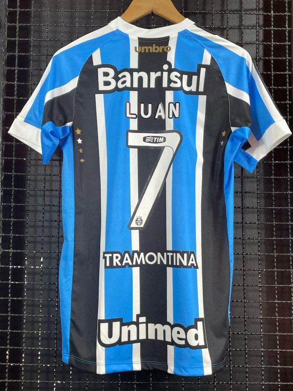 Camisa Grêmio Umbro 2015 Luan tricolor - Imagem 2