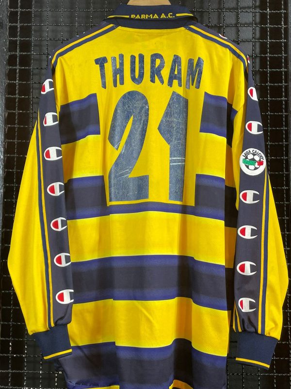 Camisa Parma Champion 2000 Thuram mangas longas - Imagem 2