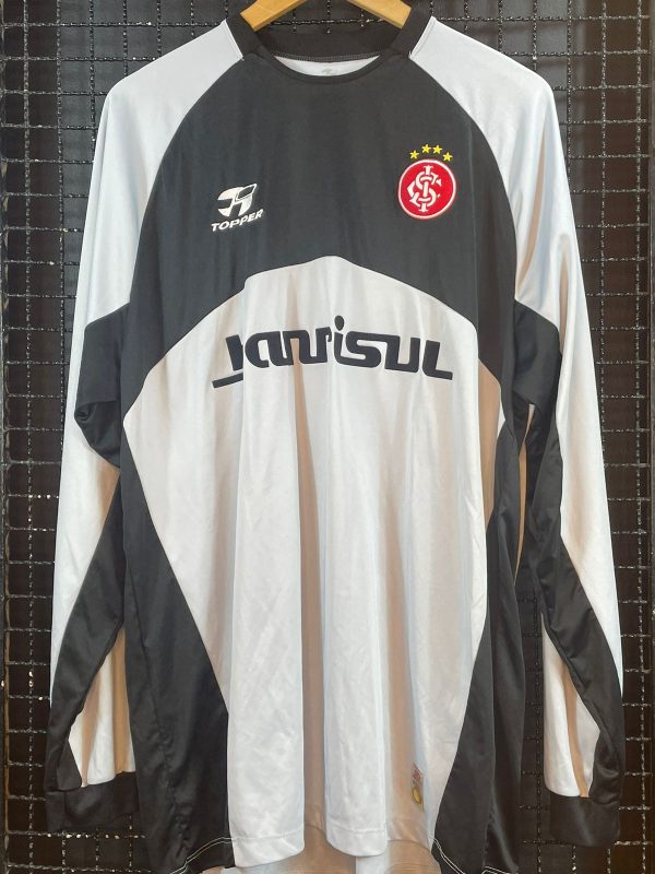Camisa Internacional Topper 2005 goleiro mangas longas