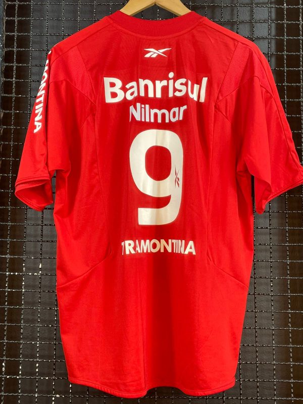 Camisa Internacional Reebok 2009 Nilmar vermelha - Imagem 2