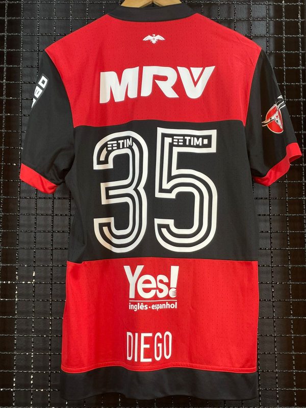 Camisa Flamengo Adidas 2017 Final Copa do Brasil Cruzeiro x Flamengo Diego Ribas - Imagem 2