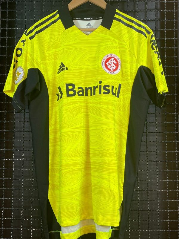 Camisa Internacional Adidas 2021 Brasileirão goleiro Daniel autografada