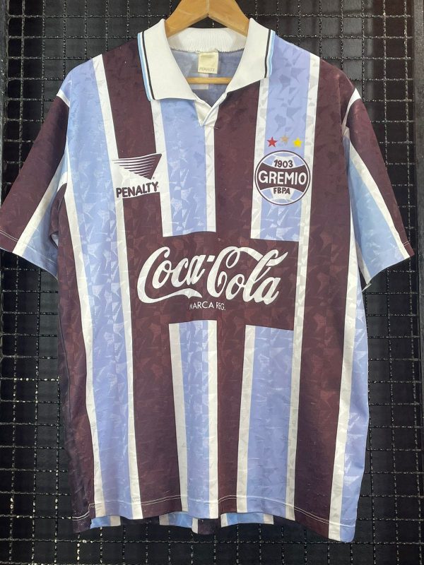 Camisa Grêmio Penalty 1994 tricolor