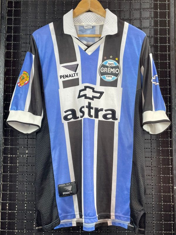 Camisa Grêmio Penalty 1999 tricolor