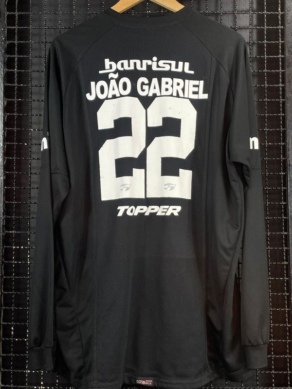 Camisa Internacional Topper 2003 Sul-Americana João Gabriel goleiro mangas longas - Imagem 2