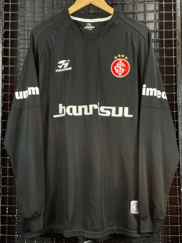 Camisa Internacional Topper 2003 Sul-Americana João Gabriel goleiro mangas longas