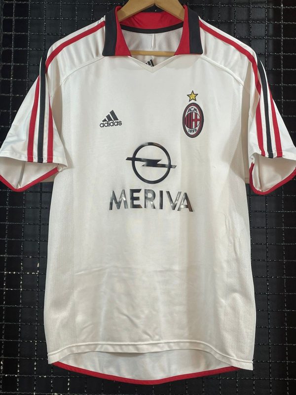 Camisa Milan Adidas 2003 Maldini branca
