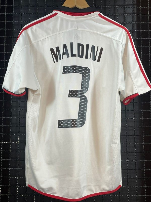Camisa Milan Adidas 2003 Maldini branca - Imagem 2