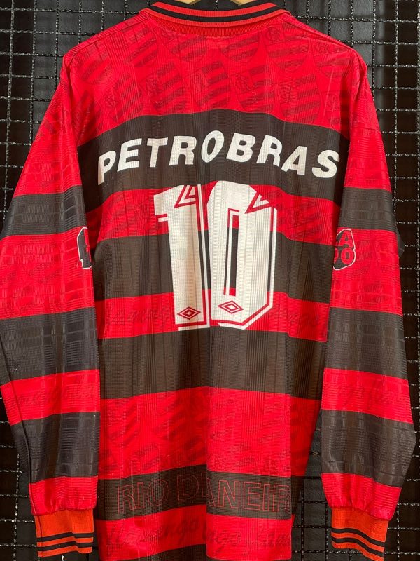 Camisa Flamengo Umbro 1996 mangas longas - Imagem 2