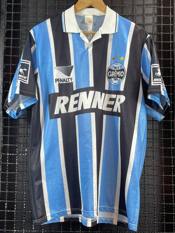 Camisa Grêmio Penalty 1996 tricolor