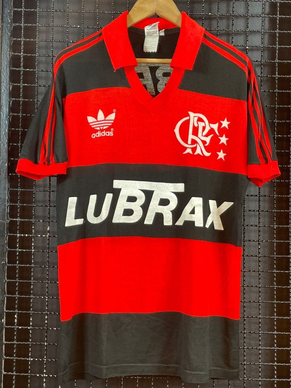Camisa Flamengo Adidas 1988 Rubro-negra