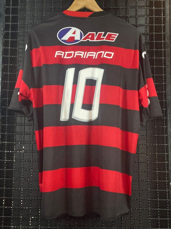 Camisa Flamengo Olympikus 2009 rubro-negra Adriano Imperador - Image 2