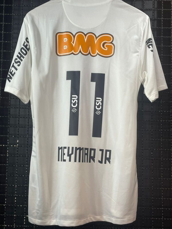 Camisa Santos Nike 2012 Neymar Júnior centenário branca - Imagem 2