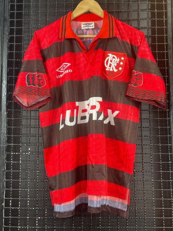 Camisa Flamengo Umbro 1996 FLA100 rubro-negra